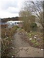 Footpath off River Street, Rastrick in HD6 1AZ