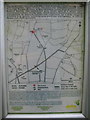 Information panel at Haycombe Hill farm in BA12 7AJ