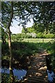 Footbridge to Cranham Marsh in Upminster Ward