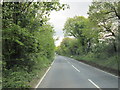 The A389 towards Dunmere in PL30 3AA