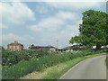 Barge Lane passes Stanfordend Farm in RG7 2BG