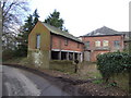 Old farm buildings at Lulham in HR2 9JL