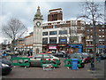 Lewisham High Street near Clock Tower in SE13 7DW