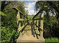 Footbridge over the Yarty in EX13 7TN