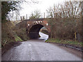 Railway bridge near West Dean in SP5 3SD