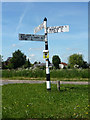 Highly informative signpost, Matching Green in CM17 0PT