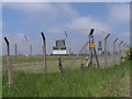 Perimeter fence of RAF Mildenhall in IP28 7SG