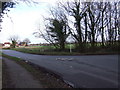 Junction of Chequers Road and Wacton Road, Long Stratton in NR15 2JJ