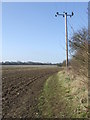 Footpath And Power Line in CO9 4HD