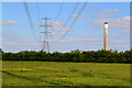 Power lines from Fawley in SO45 1BX