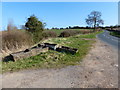 Concrete water troughs on Ashby Road in Ravenstone & Packington Ward