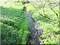 Looking downstream over the Hermiston Burn in Roxburgh, Ettrick and Lauderdale