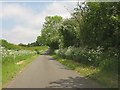 Lane from Rindleford to Catstree in WV15 5JT