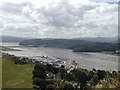 The River Conwy from Deganwy Castle hill in LL30 1NF
