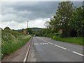 Entering Westcott on the B3181, Exeter Road in EX15 1RJ