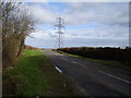 B1176 looking north near Essendine in PE9 4LQ