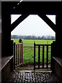 View from St John's Church Porch in SO51 0QP