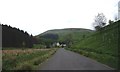 Approach to Myerhaugh in Glen Dunning in FK14 7LB