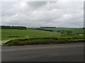 The Marlborough downs from the entrance to the Manton Estate in SN8 4HB