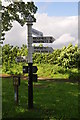 North Somerset : Signpost in BS40 8DQ