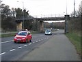 Railway bridge over the A167 in DH2 3RG
