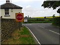 Road junction at Burderop Farm in SN4 0TS
