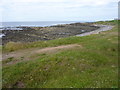 Coastline in the Broadsea area of Fraserburgh in AB43 9RJ