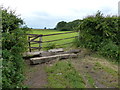 Blocked gate along Green Lane in CV13 0PY