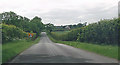 Wells road looking towards bend near Wells Farm in DN41 7QQ