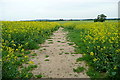 Footpath towards Shiplake in RG9 4DP