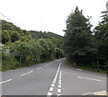 Rural section of Gwern Berthi Road, Cwmtillery in Abertillery Community