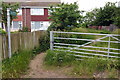 Footpath to the university in MK43 0BY