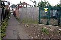 Footpath to the schools in MK43 0BY