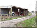 Barn and level crossing in OX5 2UR