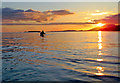 Paddling back from Iosaigh in Western Isles