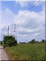 Power Lines near the Byway in Linstead Magna