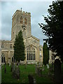 Church and churchyard: St Marys Thame in OX9 3AU
