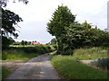 Englishes Lane & footpath in NR34 8JF