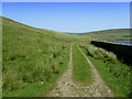 Track beside Cant Clough Reservoir in Worsthorne-with-Hurstwood