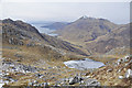 Unnamed lochan above the corrie of the Allt Ban, Druim Fada in IV40 8JH