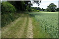 Footpath towards Harpenden in AL5 2PL