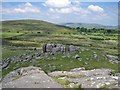 Sharp Tor, summit view in TQ13 7PU