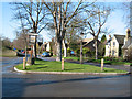 Village sign and lamp, Newton, Cambs in Newton (South Cambridgeshire)