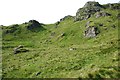 Crags on the south-west ridge of The Brack in G83 7AR