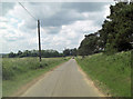 Un-named lane south of Zoe's Wood in IP12 3AF
