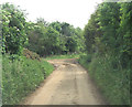 Crag Farm road junction with High House Farm Road in IP12 2BL