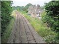 Borwick railway station (site), Lancashire in Borwick