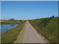 Track along the sea wall in Foulness & The Wakerings Ward