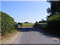 Flixton Road at Hollow Bridge in St. Margaret, South Elmham