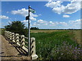 The Hereward Way at Dunkirk Bridge in Downham